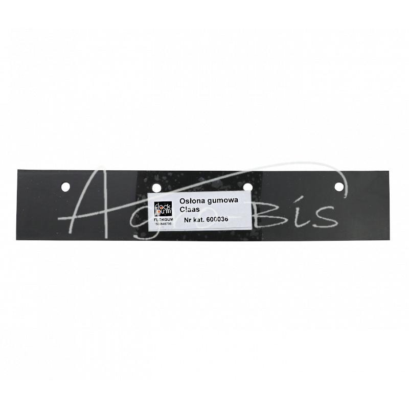 5 vnt - Guminis dangtelis šiaudų kratiklio 45x245 Claas kombainui - 600036