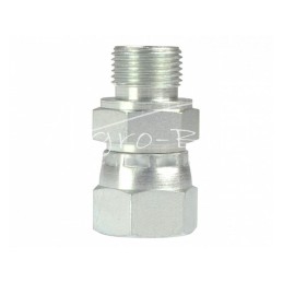 5 vnt - Hidraulinės jungties jungtis – tiesi AB M18x1.5 - 3/8" 12L/60° - HS126