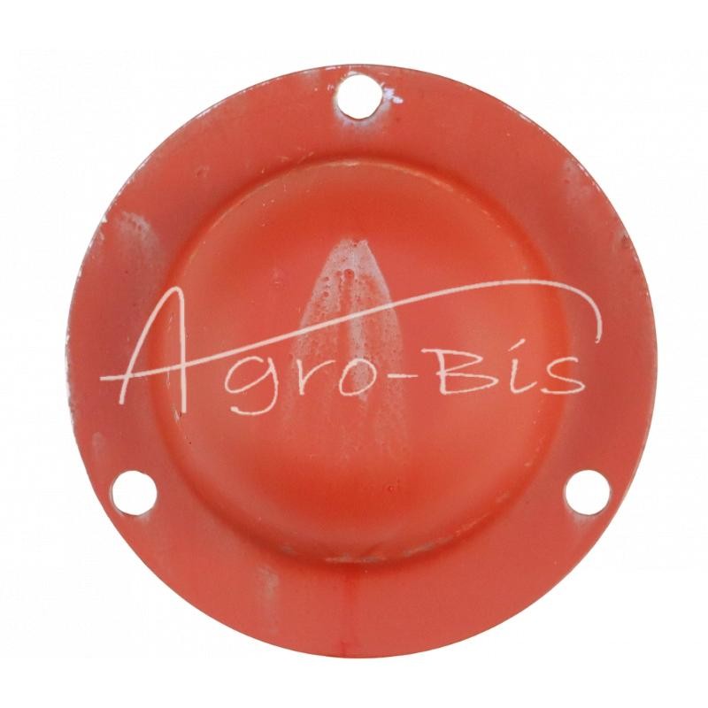 5 vnt - Priekabos stebulės dangtelis, 3 skylių, 7160040009, 6050040002, poliruotas - 0685