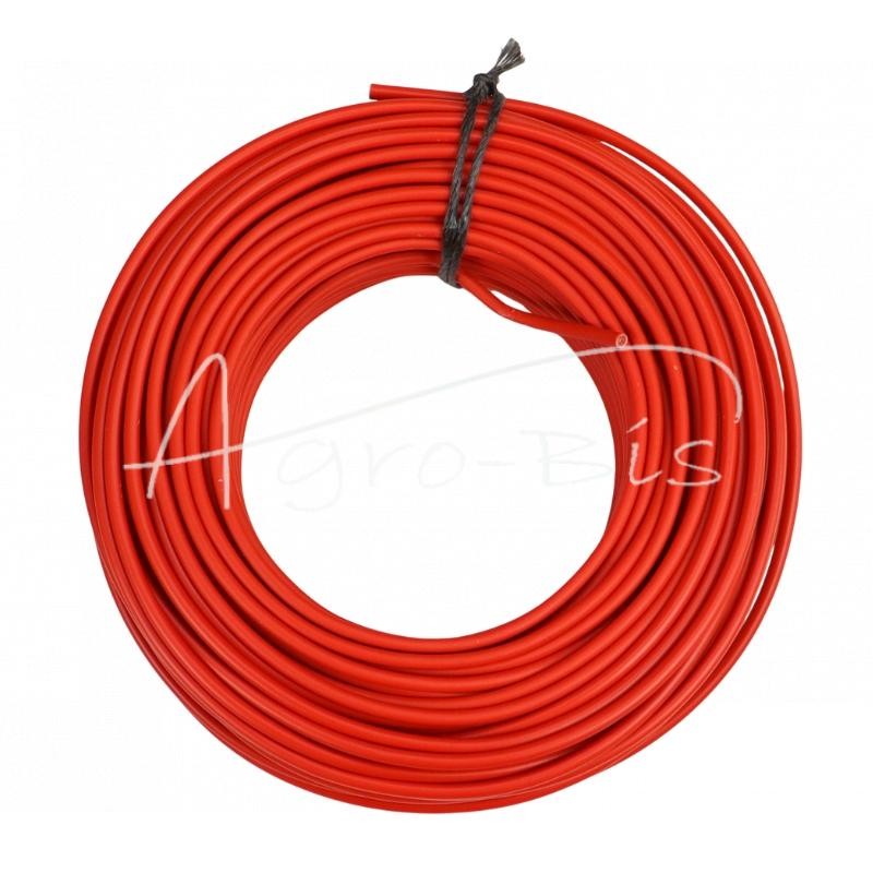 5 vnt - Elektros kabelis LgY-S instaliacijos kabelis 6 mm raudonas Premium ELMOT - PE6ZCZPEL