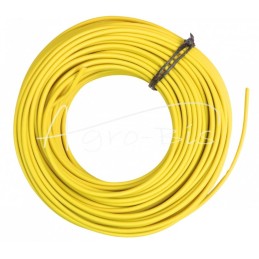 5 vnt - Elektros kabelis LgY-S instaliacijos kabelis 6 mm geltonas Premium ELMOT - PE6ZZPEL