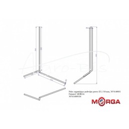 5 vnt - Dvigubas dešinysis sugriebimo pirštas II 3074140081 Famarol milteliniu būdu dažytas MORGA - 3074140091M