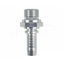 5 vnt - Hidraulinės jungties antgalis AGR DN13 1/2" BSP S22 Premium HYDRAL - AGRDN12G1/2H
