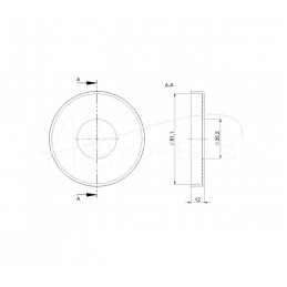 5 vnt - Rato gaubtas nereikalaujančiam priežiūros kultivatoriui 1682004 Rolmus - 1682/004