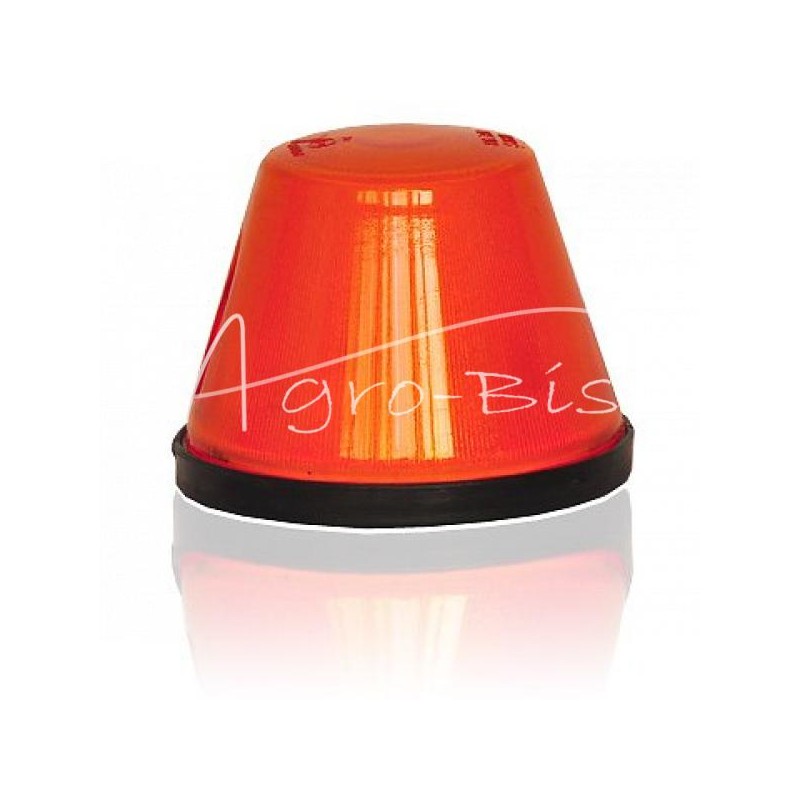 5 vnt - Didelio ryškumo oranžinis gabaritinis žibintas WE93 12/24V - WE-93/P