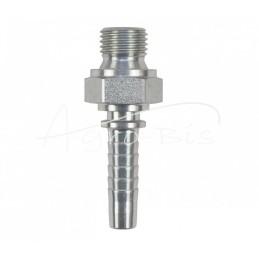 5 vnt - Hidraulinės jungties antgalis AGR DN08 1/4" BSP S17 Premium HYDRAL - AGRDN08G1/4H