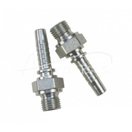 5 vnt - Hidraulinės jungties antgalis AGR DN08 1/4" BSP S17 Premium HYDRAL - AGRDN08G1/4H