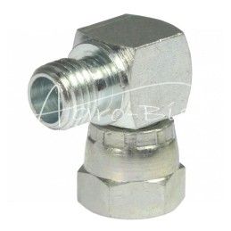 5 vnt - Hidraulinės jungties alkūnė 90 AB M12x1.5 - M12x1.5 6L/6L seno tipo kūgis be O formos žiedo - HS342