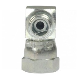 5 vnt - Hidraulinės jungties alkūnė 90 AB M12x1.5 - M12x1.5 6L/6L seno tipo kūgis be O formos žiedo - HS342