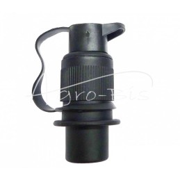 5 vnt - 3 kontaktų apvalus elektros kištukas - 002287/O