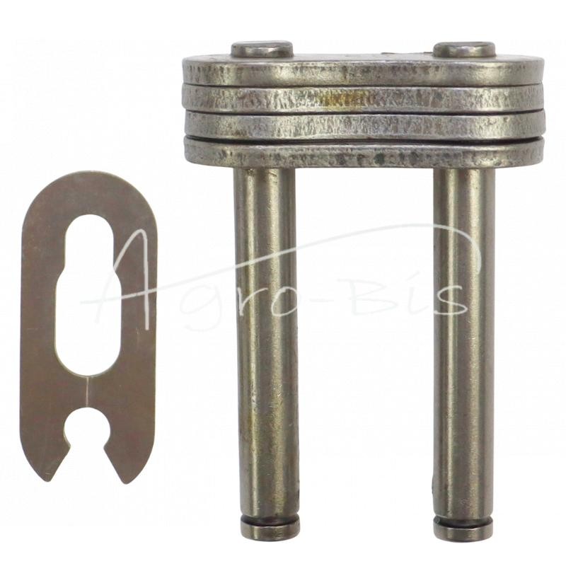 5 vnt - Sustiprinta grandinės spyna Z16A-2 ANSI A 80 EN 818-2 + A1, DIN 8187 MORGA - Z16A2M