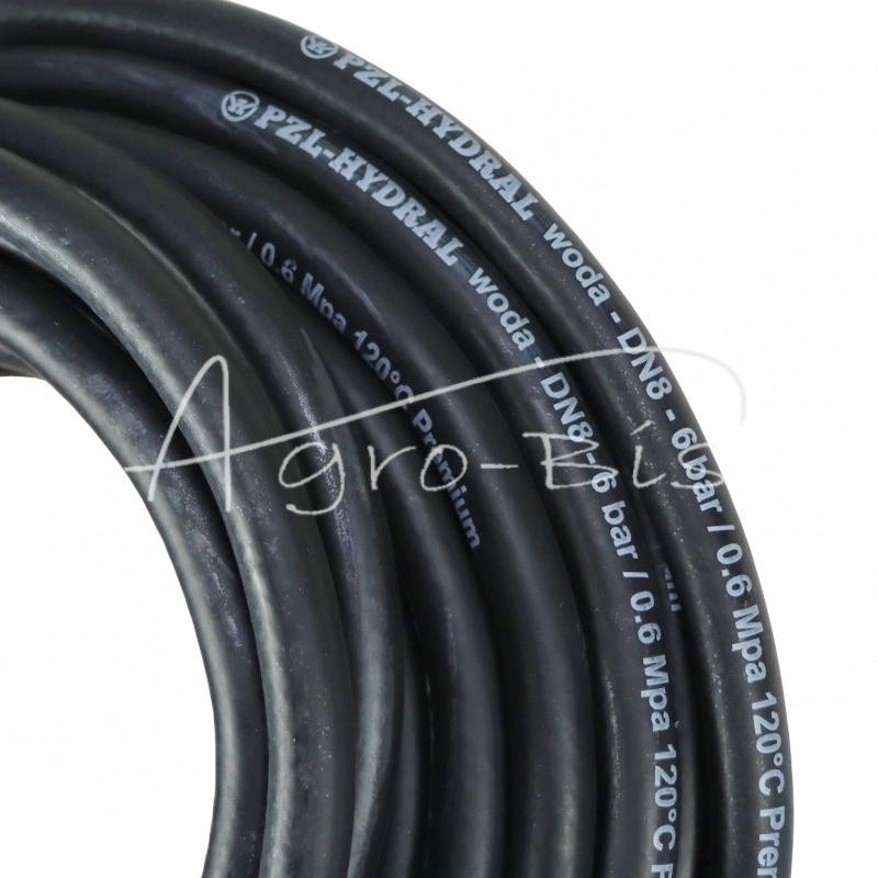 5 vnt - Žarna aušinimo ir karšto vandens sistemoms - EPDM DN08 - 6 bar / 0,6 MPa 120°C - 20 m Premium HYDRAL - 08UCH20H