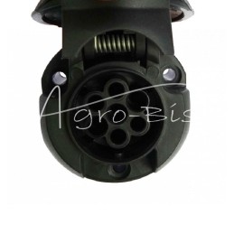 5 vnt - 7 kontaktų kištukinis lizdas – stovėjimo lizdas, skirtas kištukui laikyti ant priekabos - 100.018