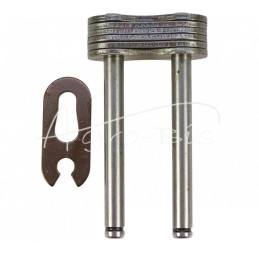 5 vnt - Grandinės spyna Z12B-3 MORGA - Z12B3M