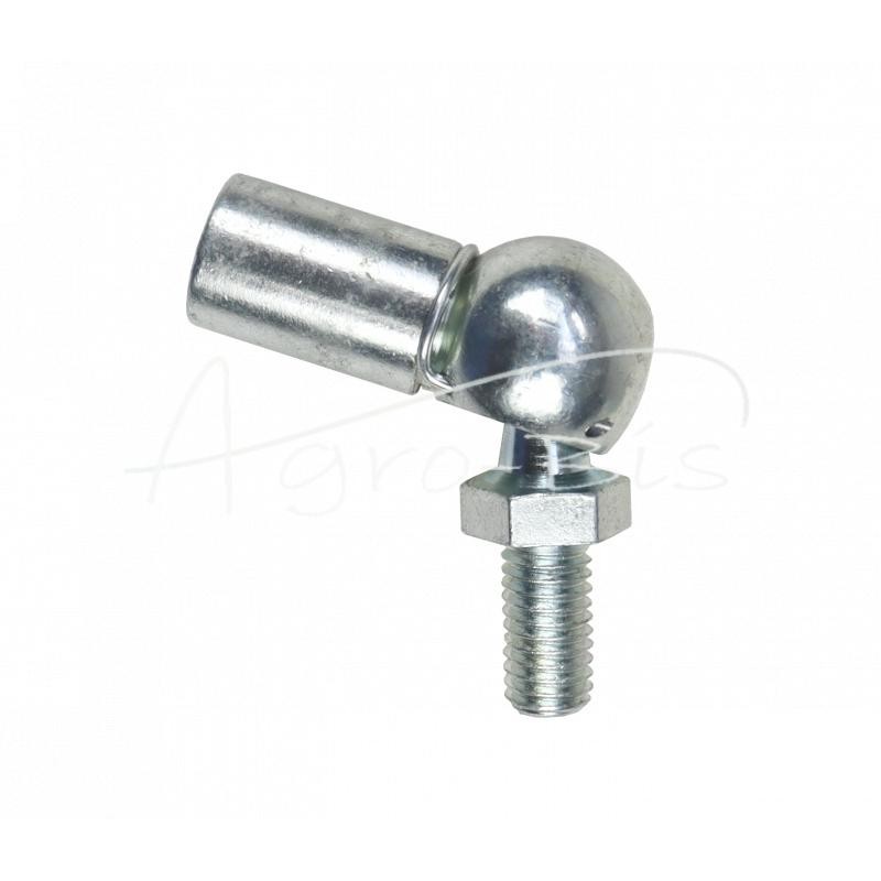 5 vnt - Kampinis šarnyras su spaustuku DIN 71802, sriegis 2 x M8, dešininis MORGA , - 7180208KP