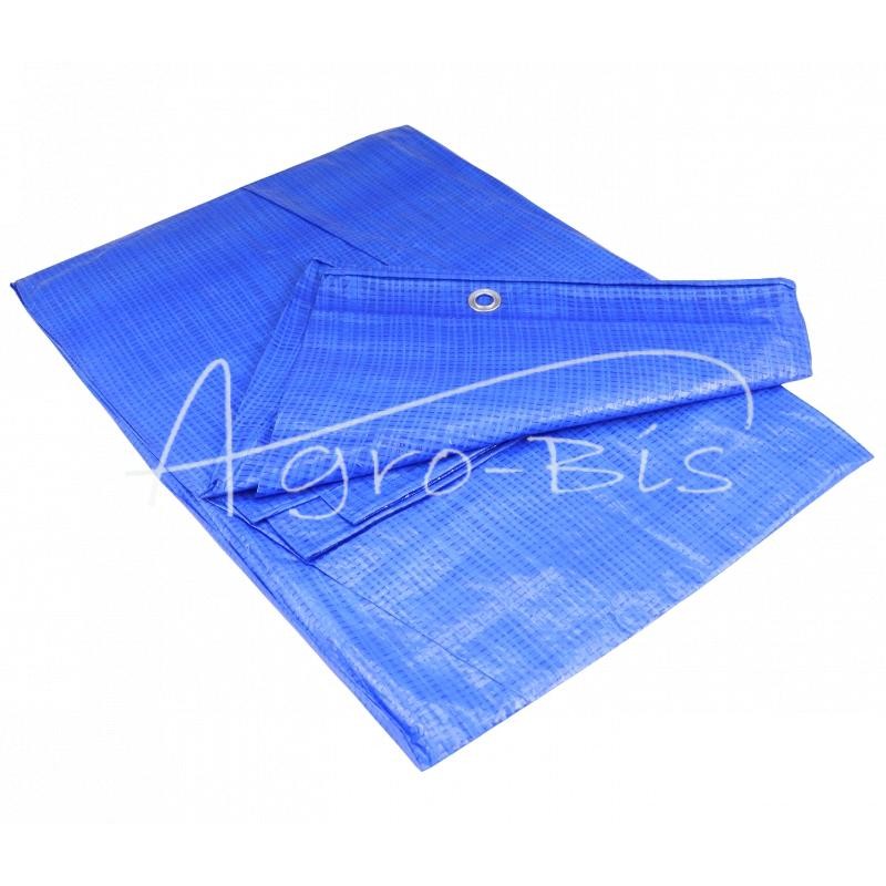 5 vnt - Mėlynas brezentas 2x3m, svoris 50g/m2, standartinis MOTORRA - PLA2x3N