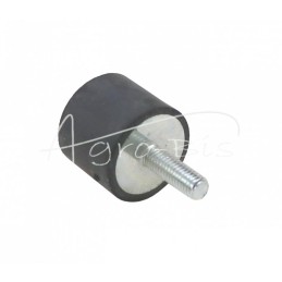 5 vnt - Universalus guminis bamperis 20X25 su vienu M6 varžtu - O20X25