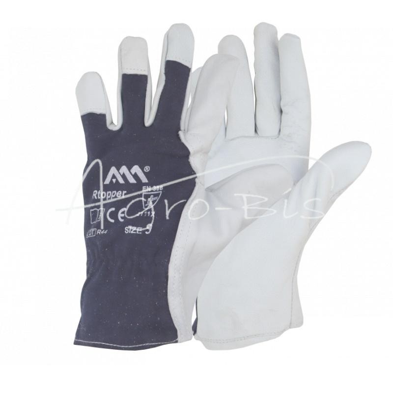 5 vnt - Minkštos ožkos odos pirštinės, 9 dydis - REKK9