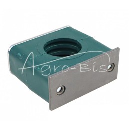 5 vnt - Vienas polipropileno laikiklis vamzdžiams ir kabeliams FI-32mm, komplektuojamas su šešiakampiais varžtais - RAP1X32MM