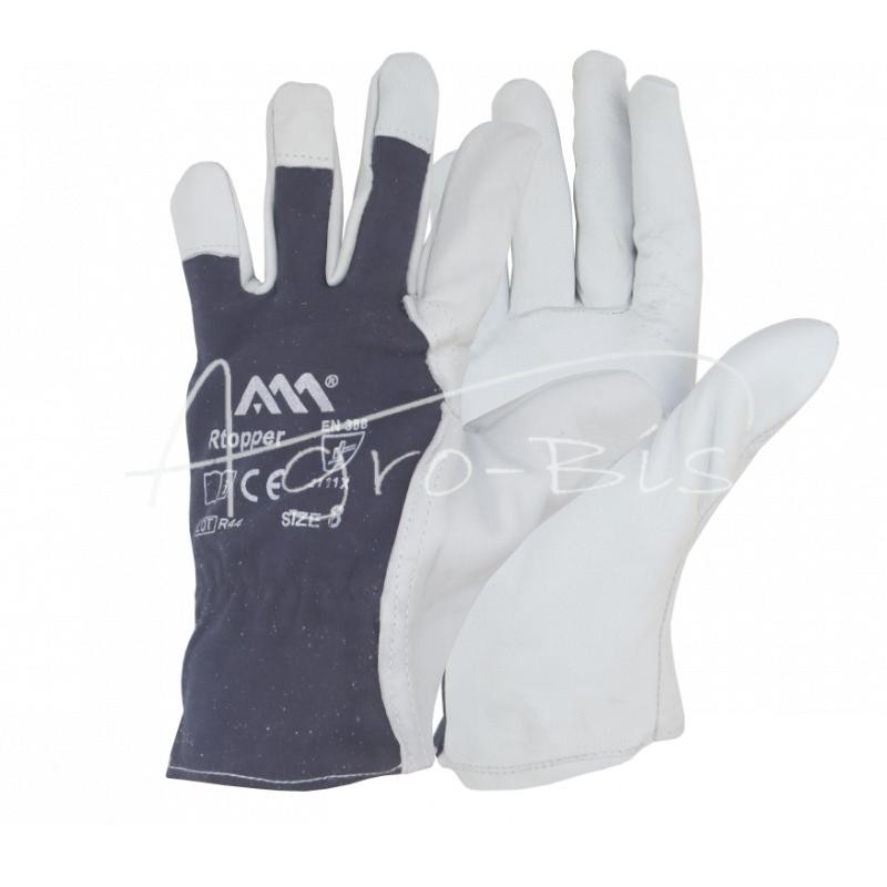 5 vnt - Minkštos ožkos odos pirštinės, 8 dydis - REKK8