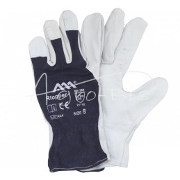 5 vnt - Minkštos ožkos odos pirštinės, 8 dydis - REKK8