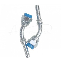 5 vnt - Hidraulinis antgalis DKR 45° DN08 1/4" HYDRAL - DKR45DN08G1/4SH