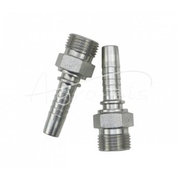 5 vnt - Hidraulinė jungtis CES DN10 10S M18x1.5 sunki Premium HYDRAL - CESDN10M18x1.5H