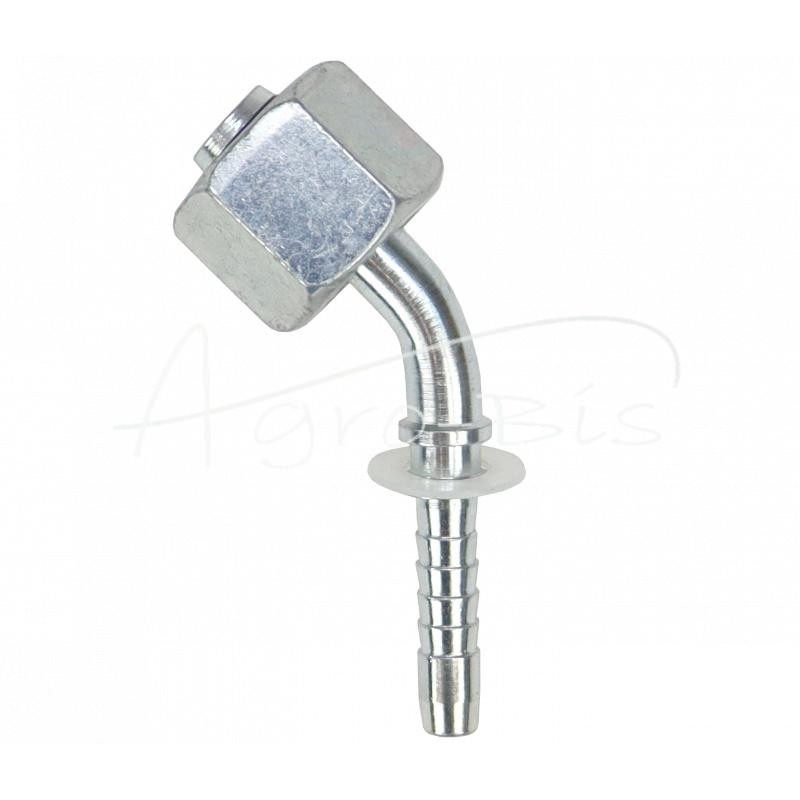 5 vnt - Hidraulinė jungtis DKOS 45° DN06 10S M18x1.5 sunki HYDRAL - DKOS45DN06M18x1.5SH