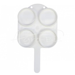 5 vnt - Seklaus pieno tyrimo padėklo baltas melžimo aparatas ZAGRODA - 830500032BZA