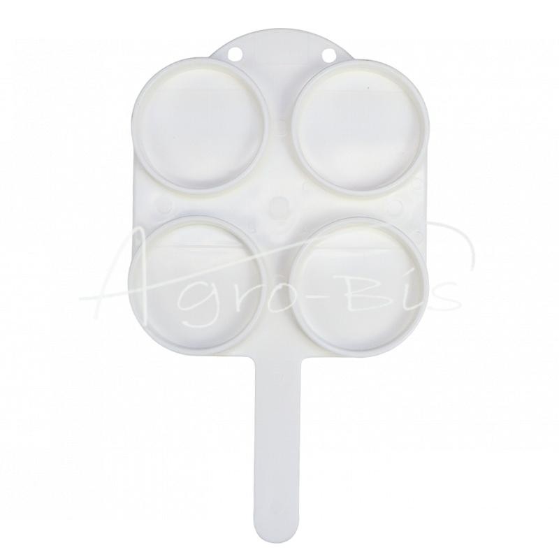 5 vnt - Seklaus pieno tyrimo padėklo baltas melžimo aparatas ZAGRODA - 830500032BZA