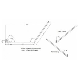 5 vnt - Amazone vieno kairiojo sėjos noragas 9/495 D8 - 3753300