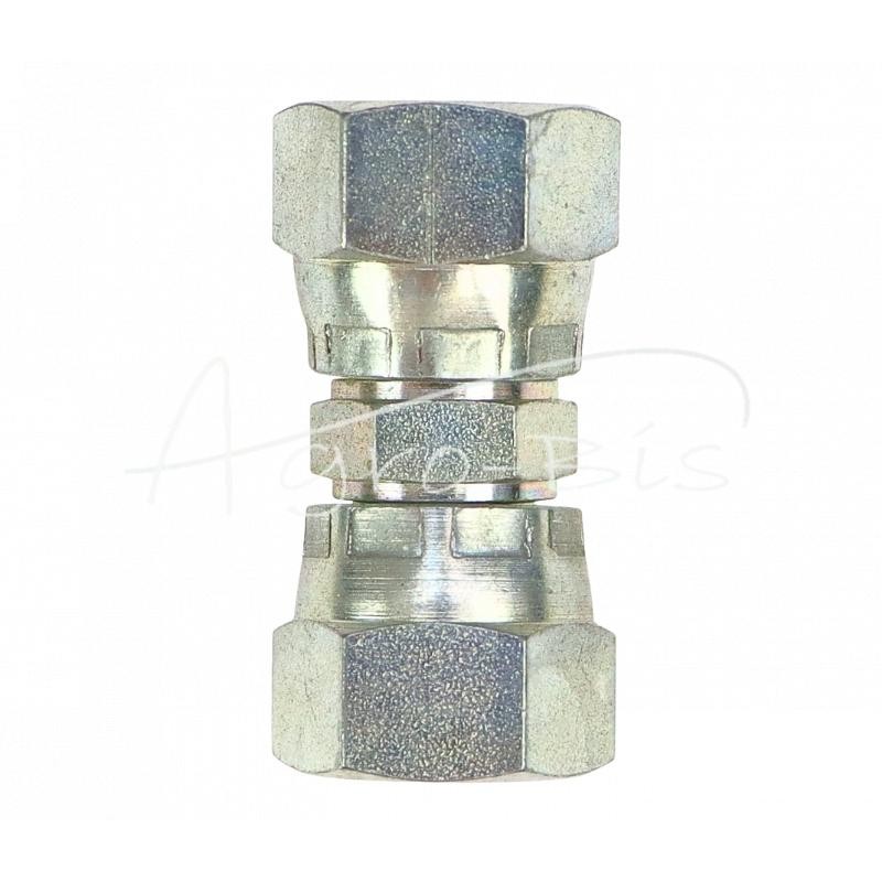 5 vnt - Hidraulinė jungtis – tiesi, vidinė AA sriegio, M18x1.5, su 2 veržlėmis - KZAA10