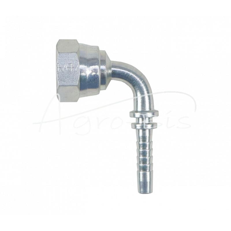 5 vnt - Hidraulinis antgalis DKR 90° DN06 3/8" Premium HYDRAL - DKR90DN06G3/8H