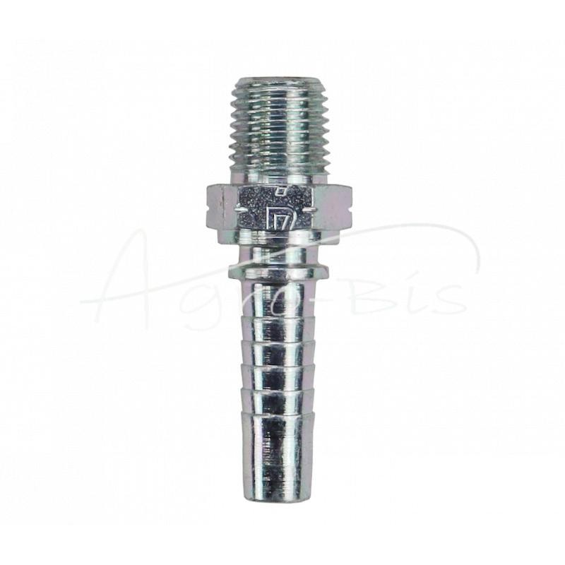 5 vnt - Hidraulinė jungtis - AGN DN10 antgalis, NPTF 1/4" išorinis sriegis - 6077.0610