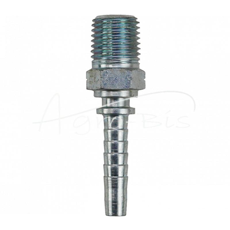 5 vnt - Hidraulinė jungtis - AGN DN6 antgalis, NPTF 1/4" išorinis sriegis - 6077.0600