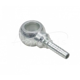 5 vnt - Hidraulinė jungtis - kilpelės antgalis RNM DN08 D18 6081.1308 - 6081.1308