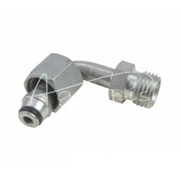 5 vnt - Hidraulinės jungties jungtis - lenkta AB M14x1.5 8L kūgio formos su O formos žiedu - HS374O