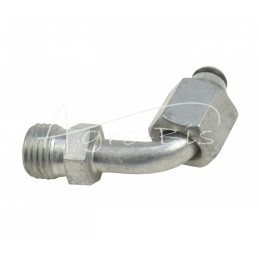 5 vnt - Hidraulinės jungties jungtis - lenkta AB M14x1.5 8L kūgio formos su O formos žiedu - HS374O