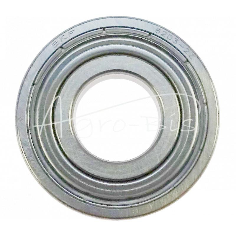 5 vnt - Vienos eilės ekranuotas rutulinis guolis 6203 ZZ FŁT Kraśnik - 6203 ZZ FŁT