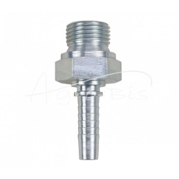 5 vnt - Hidraulinės jungties antgalis AGR DN10 1/2" BSP S22 Premium HYDRAL - AGRDN10G1/2H