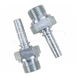 5 vnt - Hidraulinės jungties antgalis AGR DN10 1/2" BSP S22 Premium HYDRAL - AGRDN10G1/2H