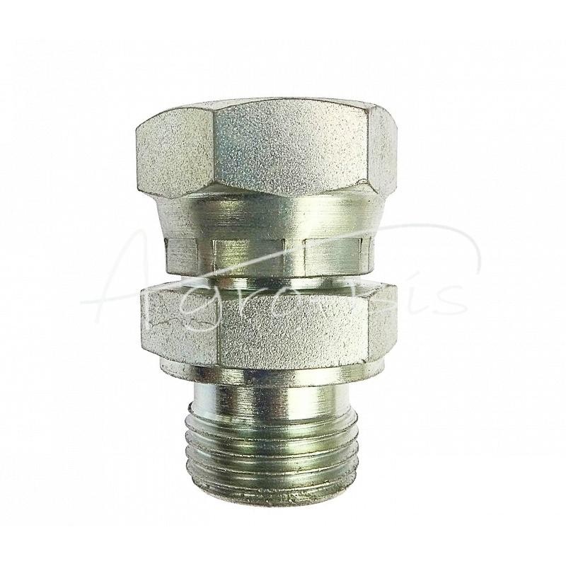 5 vnt - Hidraulinės jungties jungtis – tiesi AB M22x1.5 - 1/2" 16L/60° - HS109