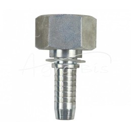 5 vnt - Hidraulinė jungtis - DKOL DN12 M27X2 18L antgalis - DLDN1218L27X2