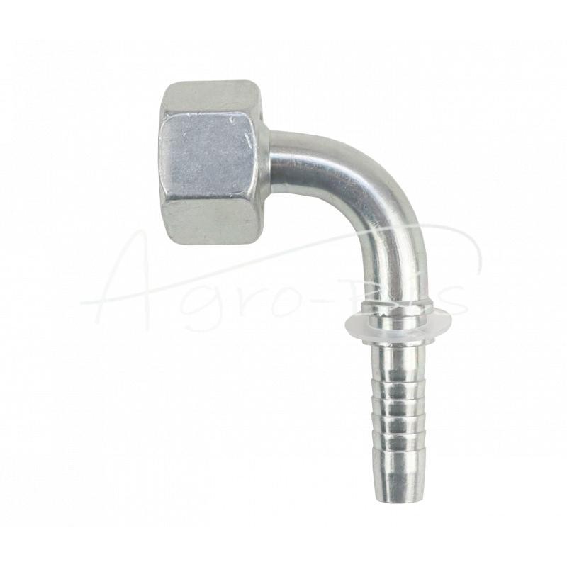 5 vnt - Hidraulinė jungtis DKOL 90 DN10 M22X1.5 15L - DKOL90DN1015L