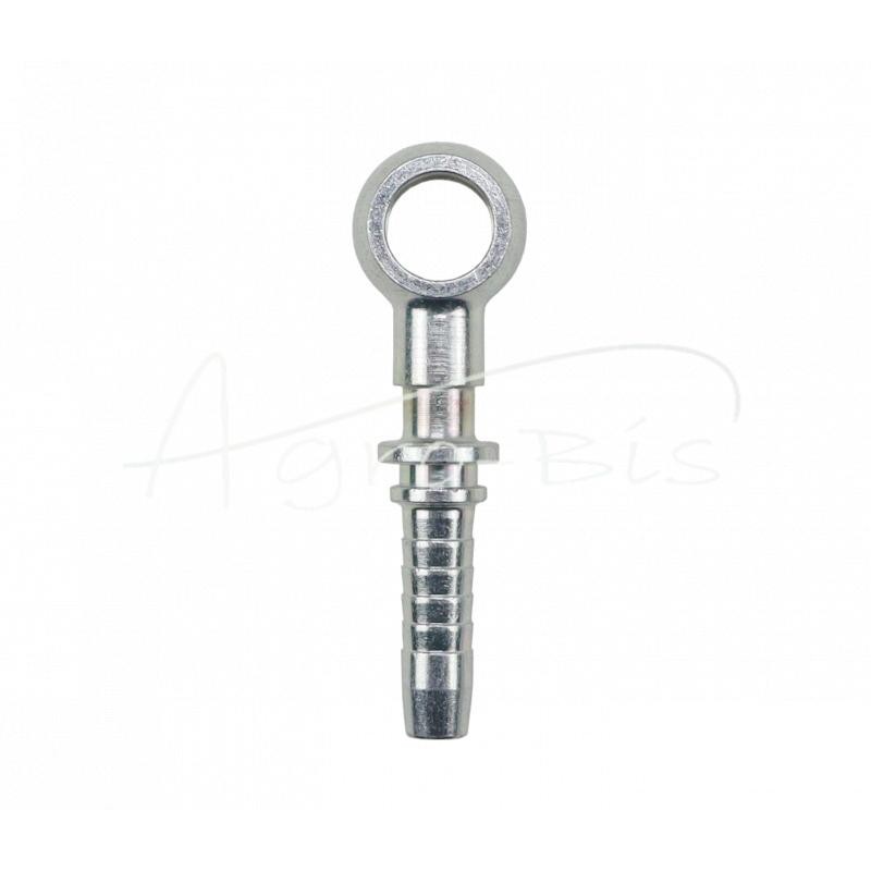 5 vnt - Hidraulinė jungtis - kilpelės antgalis RNM DN08 D12 6081.0608 - RNMDN08D12