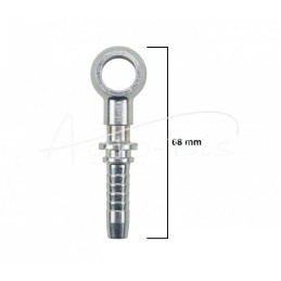 5 vnt - Hidraulinė jungtis - kilpelės antgalis RNM DN08 D12 6081.0608 - RNMDN08D12