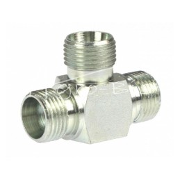 5 vnt - Hidraulinės jungties jungtis – trišakis M18x1.5 12L - HS46