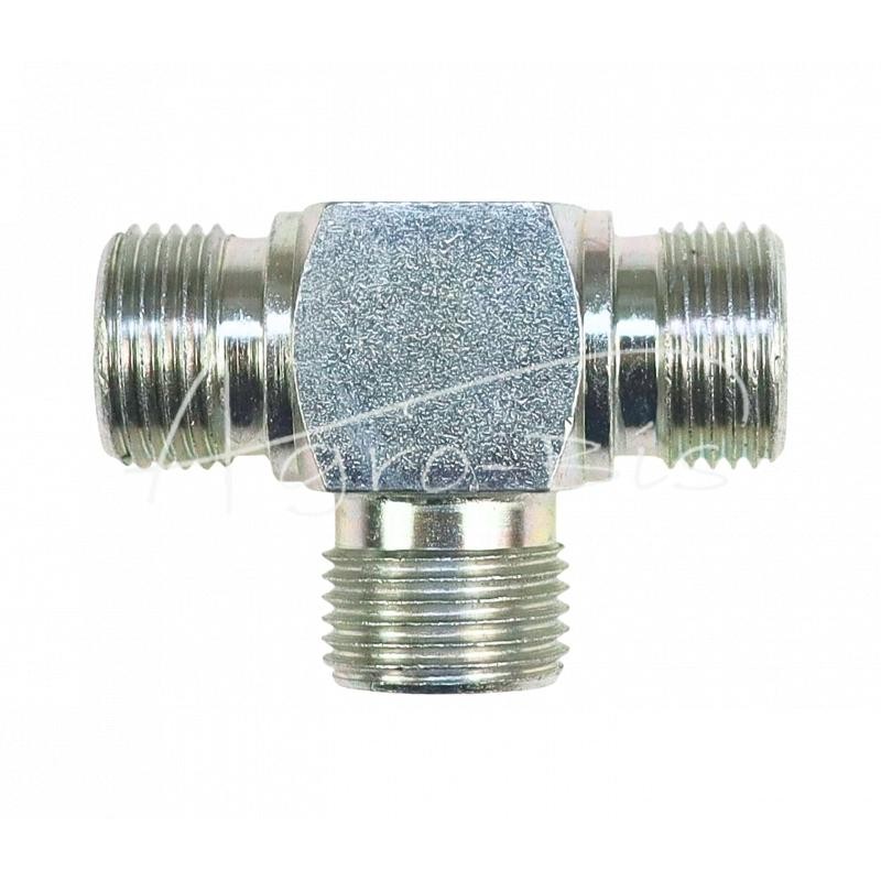 5 vnt - Hidraulinės jungties jungtis – M18/18/18 trumpasis trišakis - KZT10