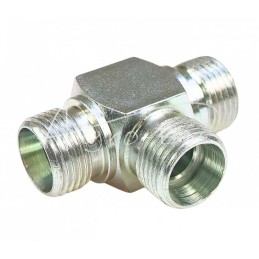 5 vnt - Hidraulinės jungties jungtis – M18/18/18 trumpasis trišakis - KZT10