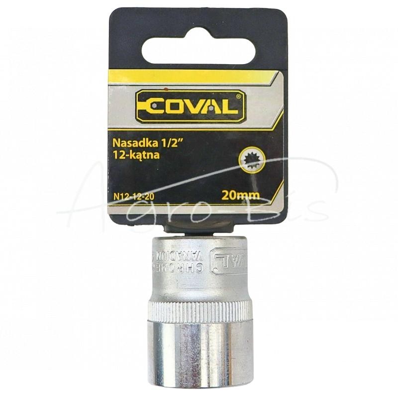 5 vnt - 12 taškų lizdinis raktas 1/2 colio 20 mm - N12-12-20